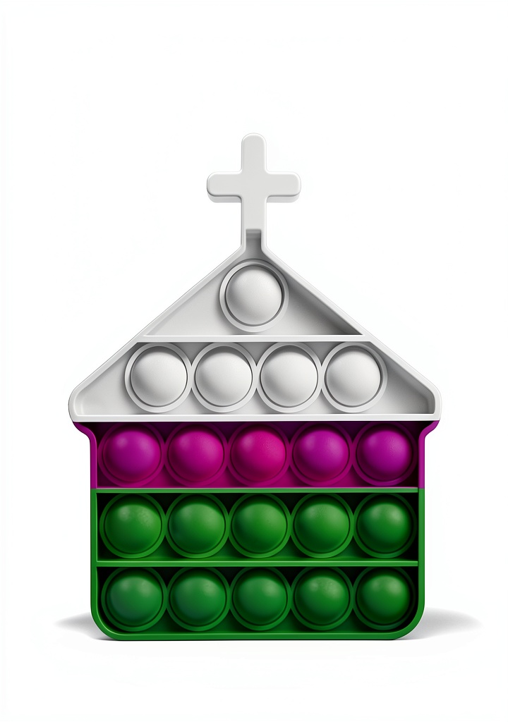 'Christian youth ministry Kindle book open on a tablet'