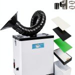Fume Extractor CINDENDOUNK 245W 5-Stage Filter-0