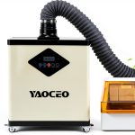 Fume Extractor Yaochen 220W Metal PVC Design-0
