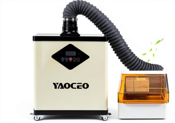 Fume Extractor Yaochen 220W Metal PVC Design-0