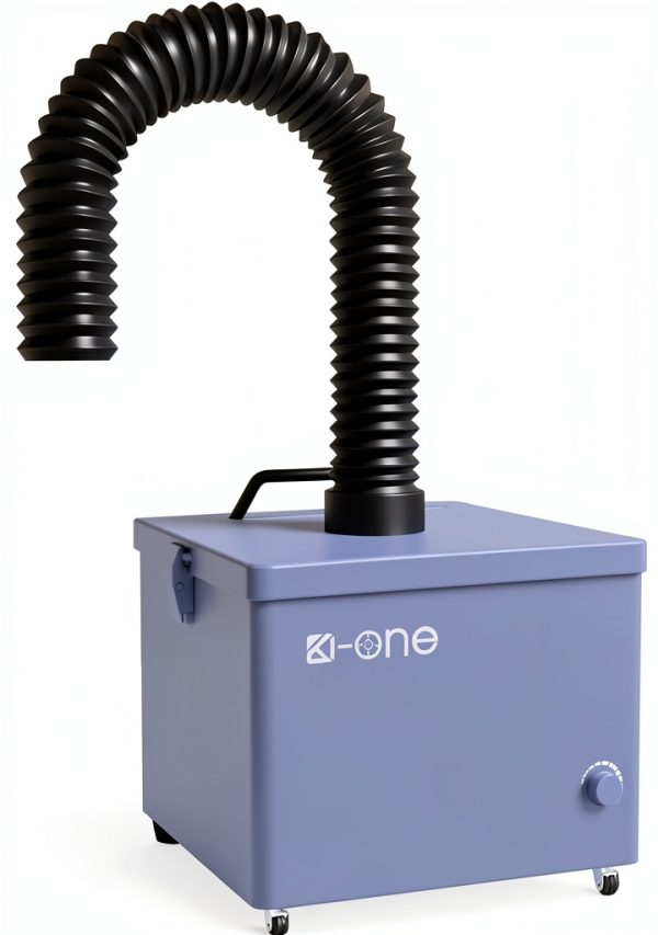 Solder Fume Extractor KOONE 120W Gray Bench Model-0
