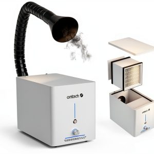 60W Fume Extractor OMTech with HEPA Filtration-0